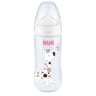 Biberon col large serenity+ 300ml 0-6 mois fille - temperature control Nuk