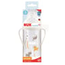 Biberon col large serenity+ poignées 300ml 6-18 mois flow control  - temperature control Nuk
