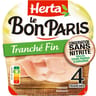Herta le bon paris 4 tranches fines sans nitrite 120g