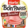 Herta jambon à la broche conservation sans nitrite 4 tranches 140g