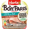 Herta jambon à la broche réduit en sel sans nitrite 4 tranches 140g