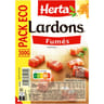 Herta lardons fumés pack éco 300g