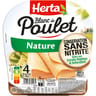 Herta blanc de poulet nature conservation sans nitrite 4 tranches 140g