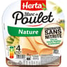 Herta blanc de poulet nature conservation sans nitrite 4 tranches 140g