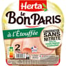Herta le bon paris jambon à l'étouffé conversation sans nitrite 2 tranches 70g