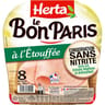 Herta le bon paris jambon à l'étouffée conservation sans nitrite 8 tranches 280g