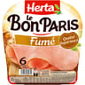 Herta le bon paris jambon fumé x6 210g