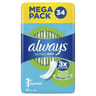 Always ultra jour serviettes normal (taille 1) x34