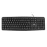 T'nb clavier filaire ultra slim 104 touches streamline noir KBSUBK