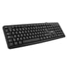 T'nb clavier filaire ultra slim 104 touches streamline noir KBSUBK