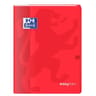 Oxford cahier easy book agrafe 240x320x96 pages 90g seyes rouge