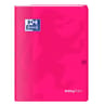 Oxford cahier easy book agrafe 240x320x96 pages 90g seyes rose