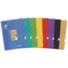 Oxford cahier easybook kraft agrafe 24x32 96 pages seyes couleurs assorties