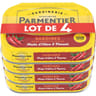 Parmentier sardines entieres à l'huile d'olive et piment 135gx4