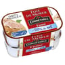Connetable lot de 2 1/6 foie de morue msc fume au bois de hetre -50% de sel 121g