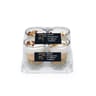 Verrines truite fromage frais et légumes croquants 4x40g