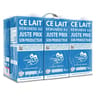 C'est qui le patron ?! lait marque du consommateur 1/2 écrémé slim vis 6x1l
