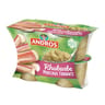 Andros dessert de rhubarbe avec morceaux 4x100g