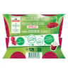 Andros dessert de framboises et pommes avec morceaux 4x100g