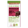 Ethiquable chocolat noir 85% de cacao de Madagascar bio 100g
