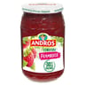 Andros allégée confiture de framboises 350g