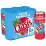 Oasis fraise framboise 6x33cl