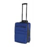Valise cabine souple 55cm bleu kaki aerial