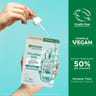 Garnier skinactive masque sérum tissu hyaluronic aloé sachet 28gr