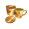 Coffret metal zelda golden triforce