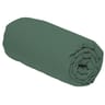 Drap housse uni ivoire 57fils 90x190cm