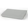 Drap plat 240x310 "uni 57 fils gris perle"