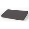 Drap plat 180x290 "uni 57 fils gris carbone "