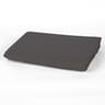 Drap plat 240x310 "uni 57 fils gris carbone"