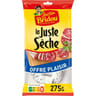 Justin Bridou saucisson juste sèche nature 275g offre plaisir