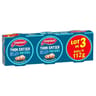 Saupiquet thon entier nature MSC 3x112g