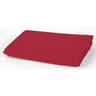 Drap plat 180x290 uni rouge 57 fils