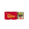 D'aucy flageolets verts extra fins 3x530g lot familial