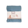 Drap housse 70x140cm jersey 100% coton bleu canard Socobaby