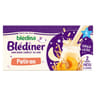Blédina blédîner lait potiron sans gluten dès 4/6 mois 2 x 25cl