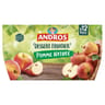 Andros dessert de pomme nature 12x100g