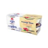 Alsace Lait fromage blanc à la vanille naturelle sur lit de framboise 4x125g 2.3%mg