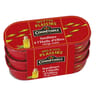 Connetable les petites sardines à l'huile d'olive extra vierge 55gx3