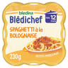 Blédina blédichef spaghettis à la bolognaise dès 12 mois 230g