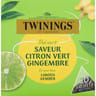 Twinings thé vert saveur citron vert gingembre x20 32g