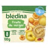 Blédina coupelles fruits du verger dès 6 mois 8x100g