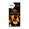 Galler chocolat noir 70% orange 80g