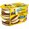 La Laitière feuilleté de mousse vanille 4x57g