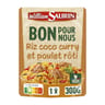 William saurin - doypack bons pour nous riz et poulet roti, sauce coco