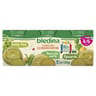 Bledina pots petits pois / haricots verts / epinards 3x130g des 4/6 mois