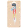 Bougie maxi chiffre n°1